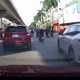 Công an vào cuộc sau màn ô tô, xe máy chặn đầu nhau giữa phố Hà Nội