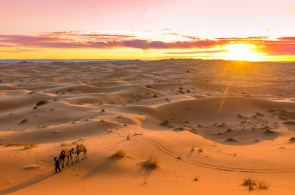 Sa mạc Sahara có khí hậu cực kỳ khắc nghiệt.