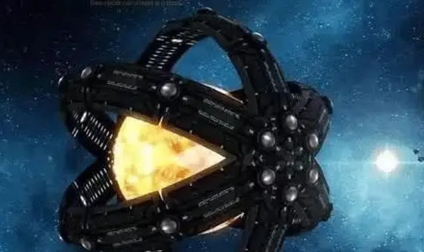 Ảnh minh họa mô tả quả cầu Dyson.