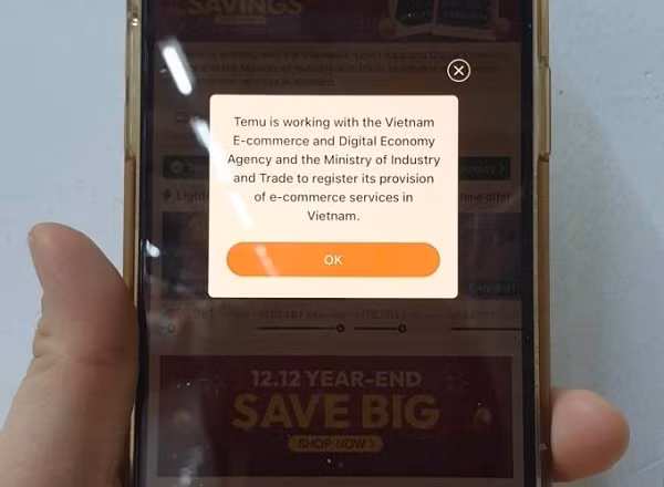 Temu chính thức tạm dừng hoạt động tại Việt Nam. (Nguồn: IT)