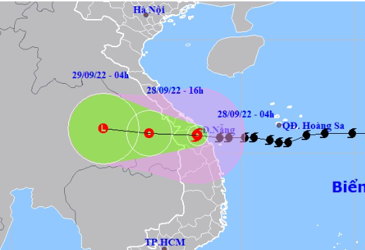 Bão số 4 suy yếu thành áp thấp nhiệt đới ảnh 1