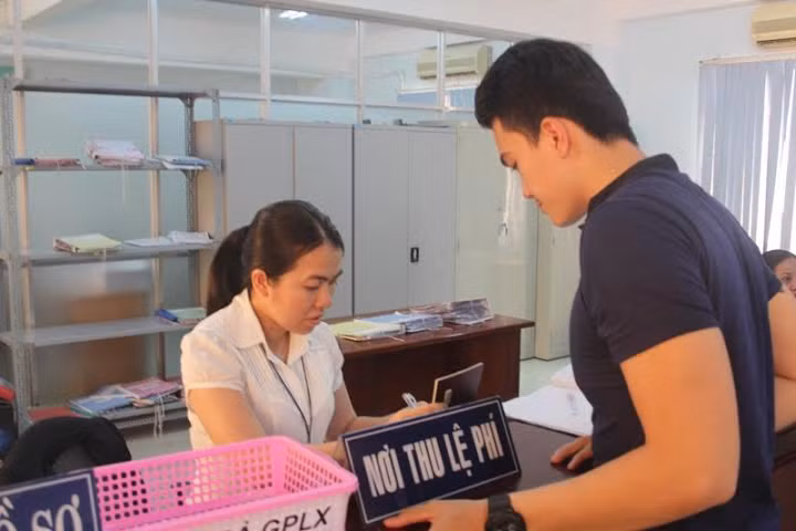 Cách đổi giấy phép lái xe qua mạng ảnh 2