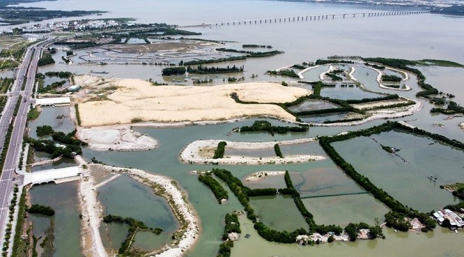 Khu du lịch sinh thái và biệt thự đầm Thị Nại (Thị Nại Eco Bay, tại TP Quy Nhơn). Ảnh: Nhà Đầu tư.