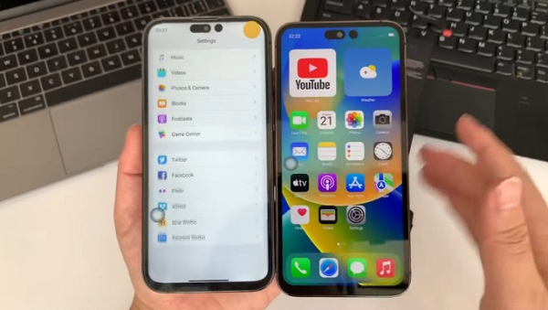 Cụ thể, dòng iPhone 14 Pro có những nâng cấp mới như chip A16 Bionic mới, camera 48MP, thiết kế notch dạng mới và cảm biến Face ID có tên gọi Dynamic Land.