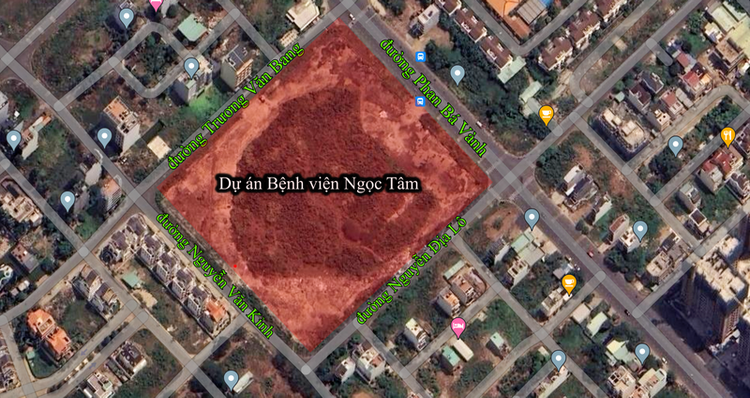 Dự án Bệnh viện Ngọc Tâm bị thu hồi