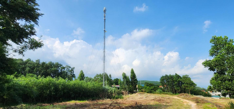 Trạm BTS của Mobifone.