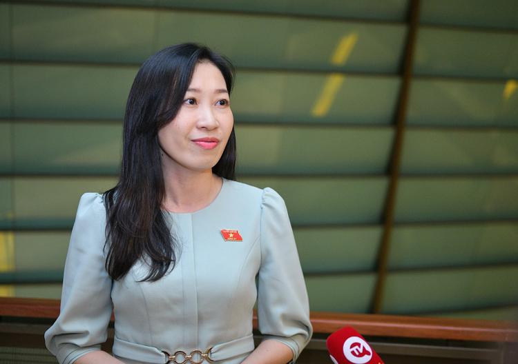 Đại biểu Quốc hội Hoàng Thị Thanh Thúy - Ảnh: Phạm Thắng