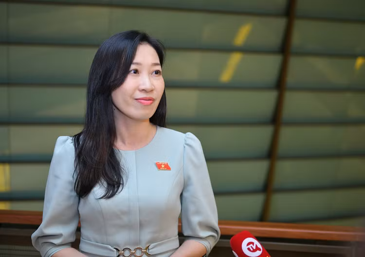 Đại biểu Quốc hội Hoàng Thị Thanh Thúy - Ảnh: Phạm Thắng