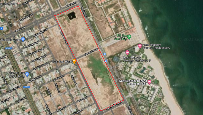 Dự án tại Khu đô thị mới Hòa Hải 1-3, phường Hòa Hải, quận Ngũ Hành Sơn, TP Đà Nẵng