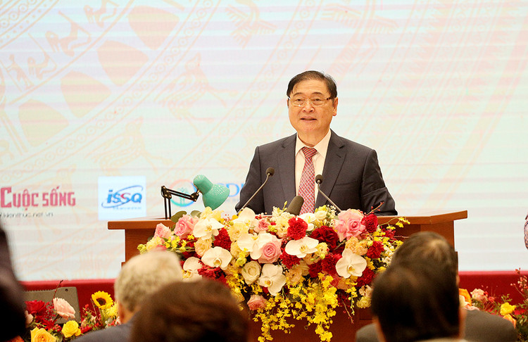 TSKH. Phan Xuân Dũng - Bí thư Đảng Đoàn, Chủ tịch Liên hiệp các Hội Khoa học và Kỹ thuật Việt Nam bày tỏ: Đội ngũ trí thức khoa học, công nghệ cả nước rất vinh dự và tự hào tổ chức lễ Kỷ niệm 60 năm ngày Chủ tịch Hồ Chí Minh gặp gỡ, nói chuyên và giao nhiệm vụ cho đội ngũ trí thức nước nhà (18/5/1963 – 18/5/2023); Kỷ niệm 40 năm thành lập Liên hiệp Hội Việt Nam (26/3/1983 – 26/3/2023).