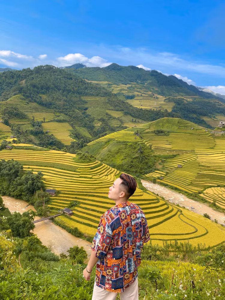 Trong đó, những thửa ruộng bậc thang ở Đồi Móng Ngựa đã xuất hiện không biết bao nhiêu lần trên tranh ảnh và các tác phẩm nghệ thuật. Ảnh: Hiếu Thiên