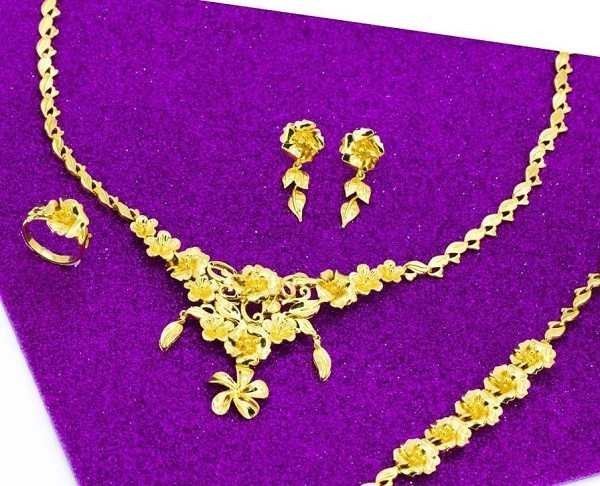 Giá vàng tăng cao,dịch vụ cho thuê trang sức cưới “lên ngôi”. Ảnh minh họa