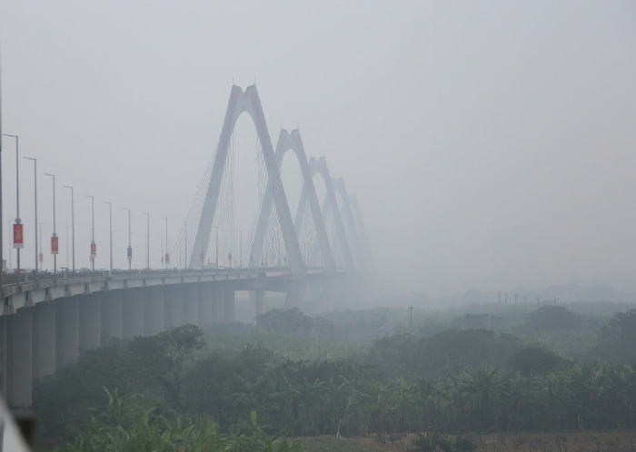 Ô nhiễm không khí ở Hà Nội - Ảnh minh hoạ