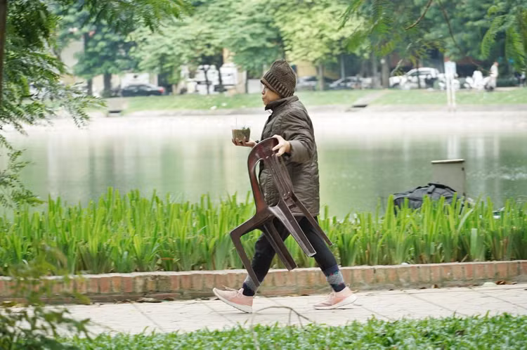 Họ đã dậy từ rất sớm để chuẩn bị.