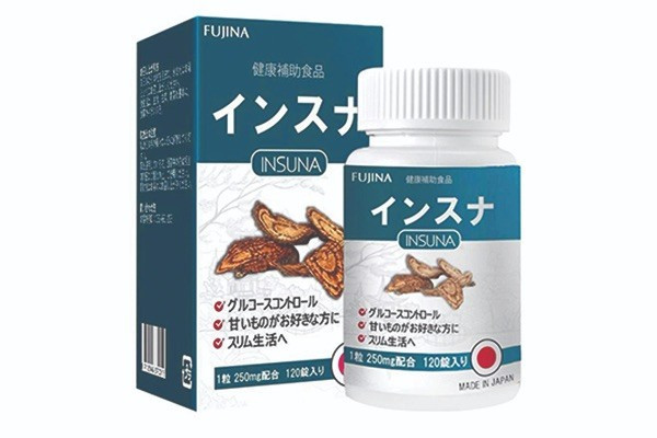 Sản phẩm TPBVSK Insuna. Ảnh: Cục An toàn Thực phẩm.