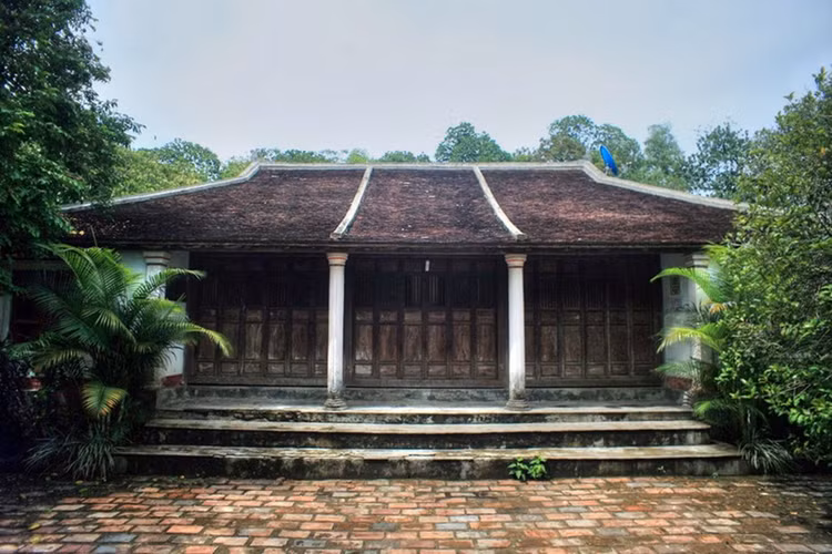 Một ngôi nhà cổ ở làng Phước Tích.