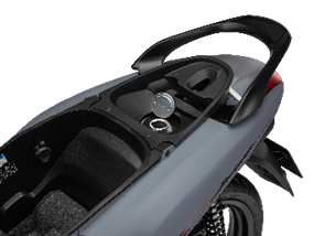 Bình xăng được thiết kế tối ưu hóa, dễ dàng tiếp nhiên liệu và tiết kiệm không gian.