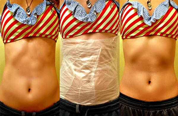 Giảm cân bằng màng bọc thực phẩm. Ảnh minh hoạ/ Nguồn: Thesun.