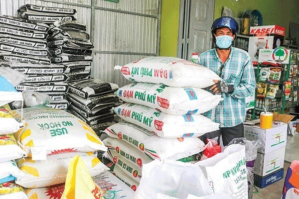 Giá nhiều loại phân bón có xu hướng bình ổn và giảm