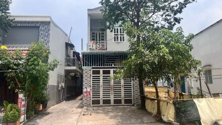 Căn nhà nơi xảy ra sự việc.