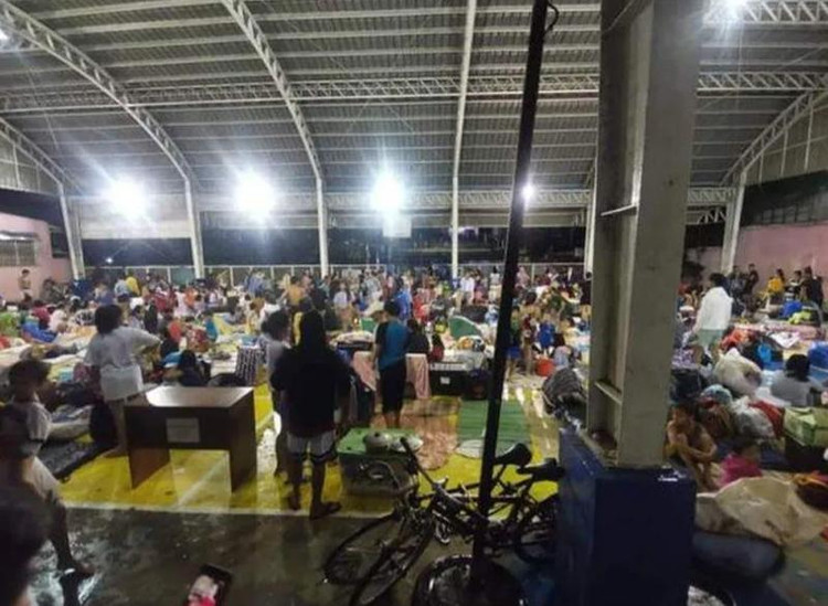 Sơ tán ở khu vực San Mateo-Batasan. Ảnh: Twitter