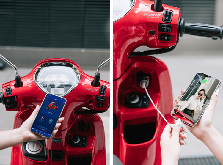 Yamaha Grande Hybrid sở hữu nhiều tích ích hiện đại