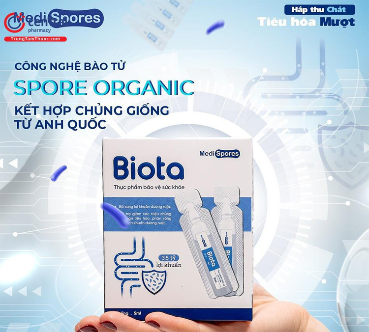 TPBVSK Medispores Biota vi phạm Luật Quảng cáo