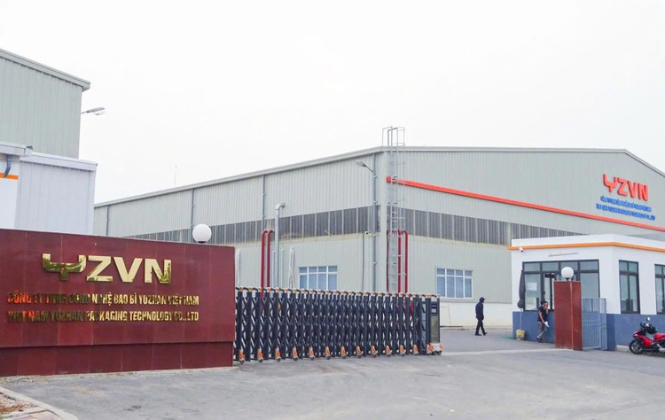 Công ty bao bì Yuzhan ở Bắc Ninh bị xử phạt. Ảnh TC Môi trường và cuộc sống