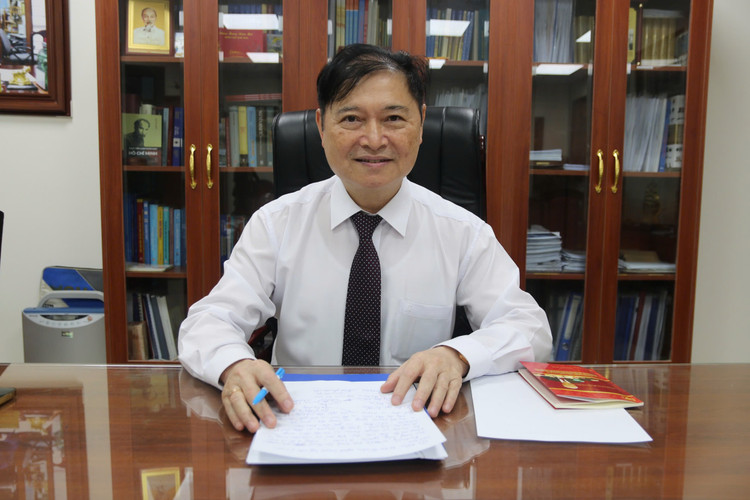 TSKH Phan Xuân Dũng, Chủ tịch Liên hiệp các Hội Khoa học và Kỹ thuật Việt Nam - Ảnh: Mai Loan