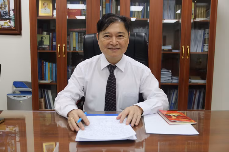 TSKH Phan Xuân Dũng, Chủ tịch Liên hiệp các Hội Khoa học và Kỹ thuật Việt Nam - Ảnh: Mai Loan