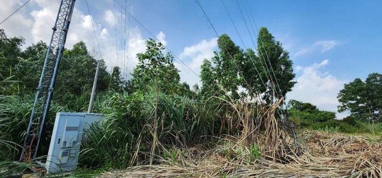 Công trình trạm BTS của Mobifone gây bức xúc cho những hộ dân sinh sống xung quanh.