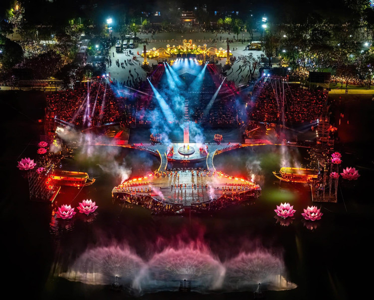 Khai mạc Festival Huế. Ảnh BTC