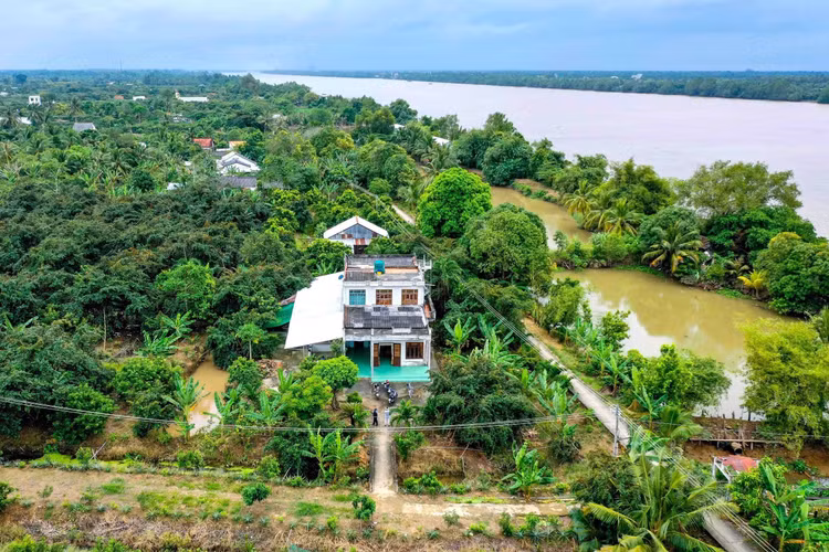 Một góc cồn Mỹ Phước. Ảnh: TT XTDL Sóc Trăng.