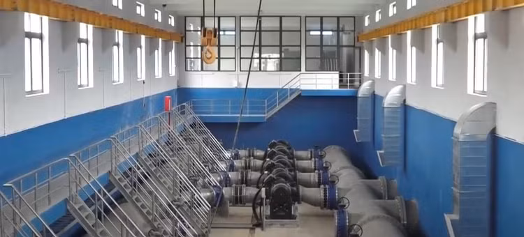 Nhà máy nước Hòa Liên vừa khánh thành hôm 29/3/2023, nhưng chưa đi vào hoạt động