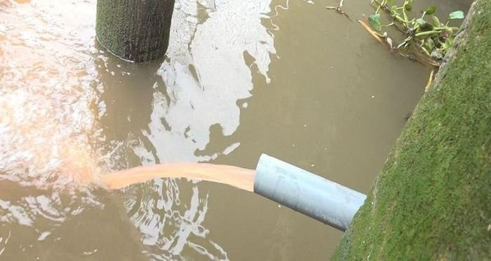 Xả thải vượt quy chuẩn, Công ty TNHH YIDO VINA bị phạt 176 triệu đồng. Ảnh Vietq.vn.