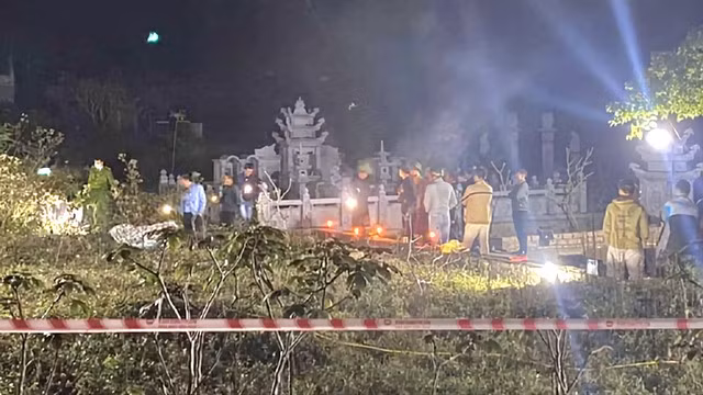 Hiện trường vụ việc đang được cơ quan tố tụng bảo vệ để tiến hành điều tra theo quy định của pháp luật.