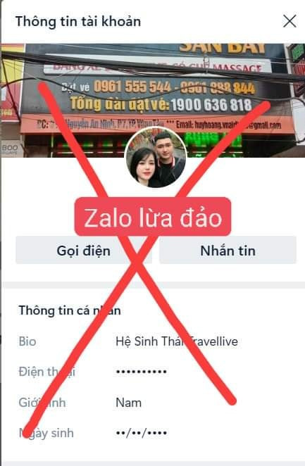 Nhóm này lập nhiều facebook, zalo ảo, gia nhập vào các hội nhóm để tiếp cận khách hàng và công ty với mục đích lừa đảo