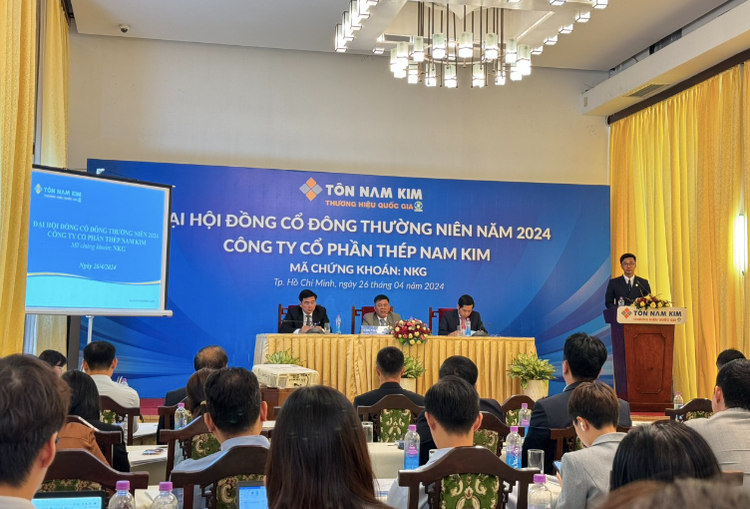 Đại hội đồng cổ đông thường niên 2024 của Công ty Cổ phần Thép Nam Kim.