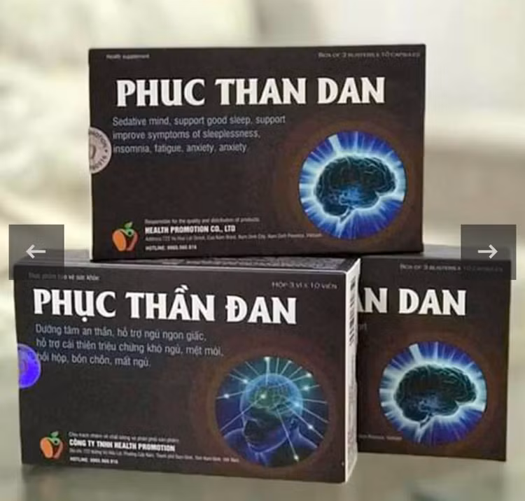 TPBVSK Phục Thần Đan bị cảnh báo vi phạm quảng cáo quảng cáo gây hiểu lầm như thuốc chữa bệnh.