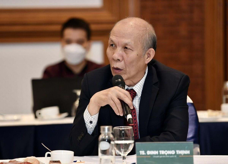 Chuyên gia kinh tế Đinh Trọng Thịnh.