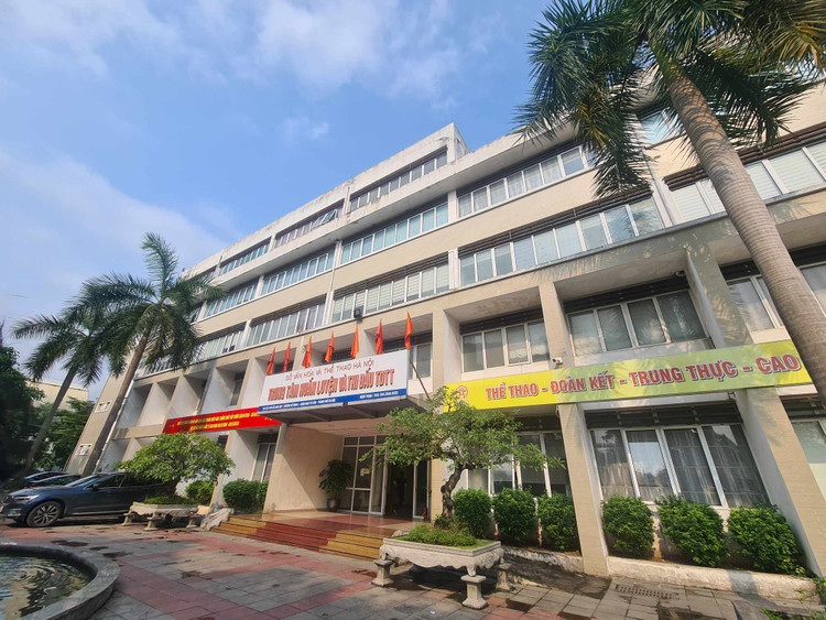 Trung tâm Huấn luyện và Thi đấu TDTT Hà Nội.