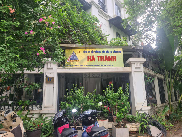 Công ty Cổ phần Tư vấn Đầu tư Xây dựng Hà Thành có địa chỉ tại số 17 Lô NO12, khu đô thị mới Dịch Vọng, phường Dịch Vọng, quận Cầu Giấy, Hà Nội.