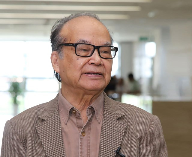 GS.TSKH Trần Đình Long, nguyên Phó Chủ tịch Hội Điện lực Việt Nam.