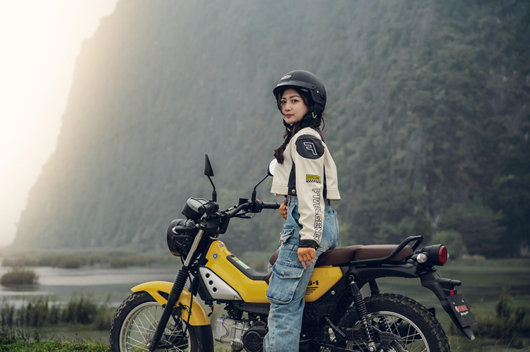 Yamaha PG-1 đồng hành cùng những tín đồ xê dịch. (Ảnh: Trần Quỳnh)