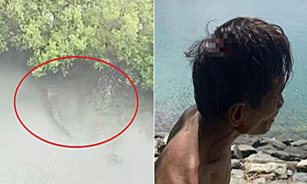 Khoảnh khắc đau lòng khiến người cha hối hận muôn phần. (Ảnh: Ettoday)