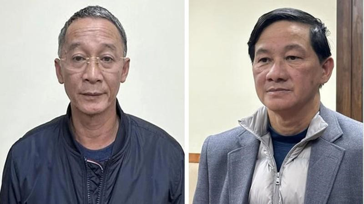 Ông Trần Văn Hiệp và ông Trần Đức Quận bị bắt vì các sai phạm liên quan đến dự án Đại Ninh.