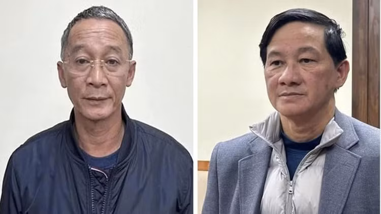 Ông Trần Văn Hiệp và ông Trần Đức Quận bị bắt vì các sai phạm liên quan đến dự án Đại Ninh.