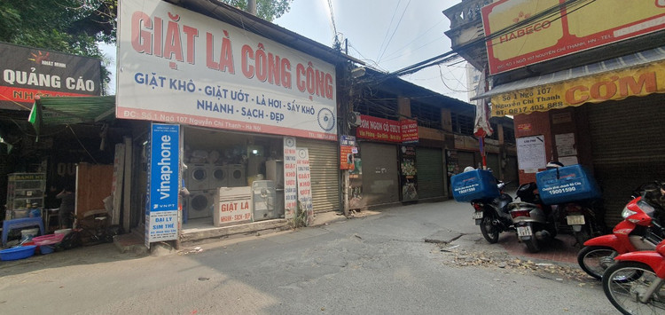 Ngách 107.1 nơi bị chiếm dụng làm của riêng trong gần 30 năm.