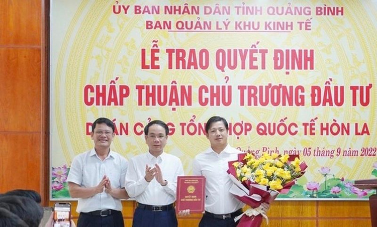 “Ông lớn” nào rót hơn 2.100 tỷ đồng đầu tư hệ thống cảng biển Quảng Bình? ảnh 3
