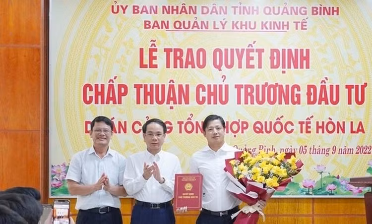 “Ông lớn” nào rót hơn 2.100 tỷ đồng đầu tư hệ thống cảng biển Quảng Bình? ảnh 3